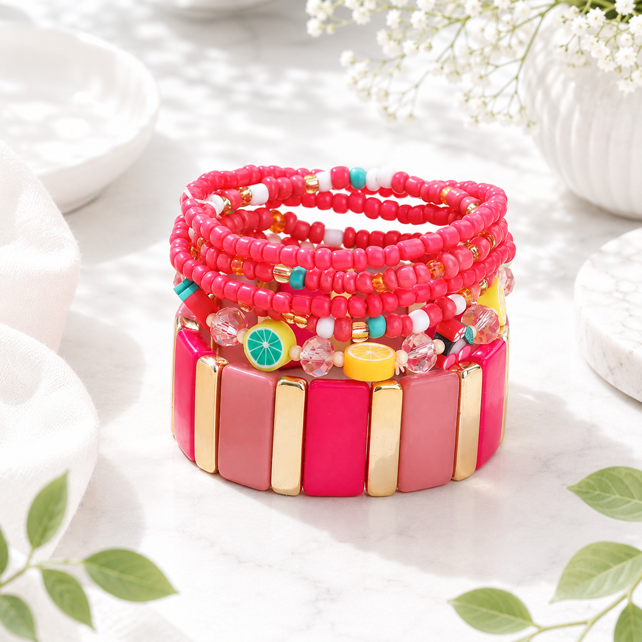 Boho Breeze Stretch Stack - 11 colors - Hello Baabs