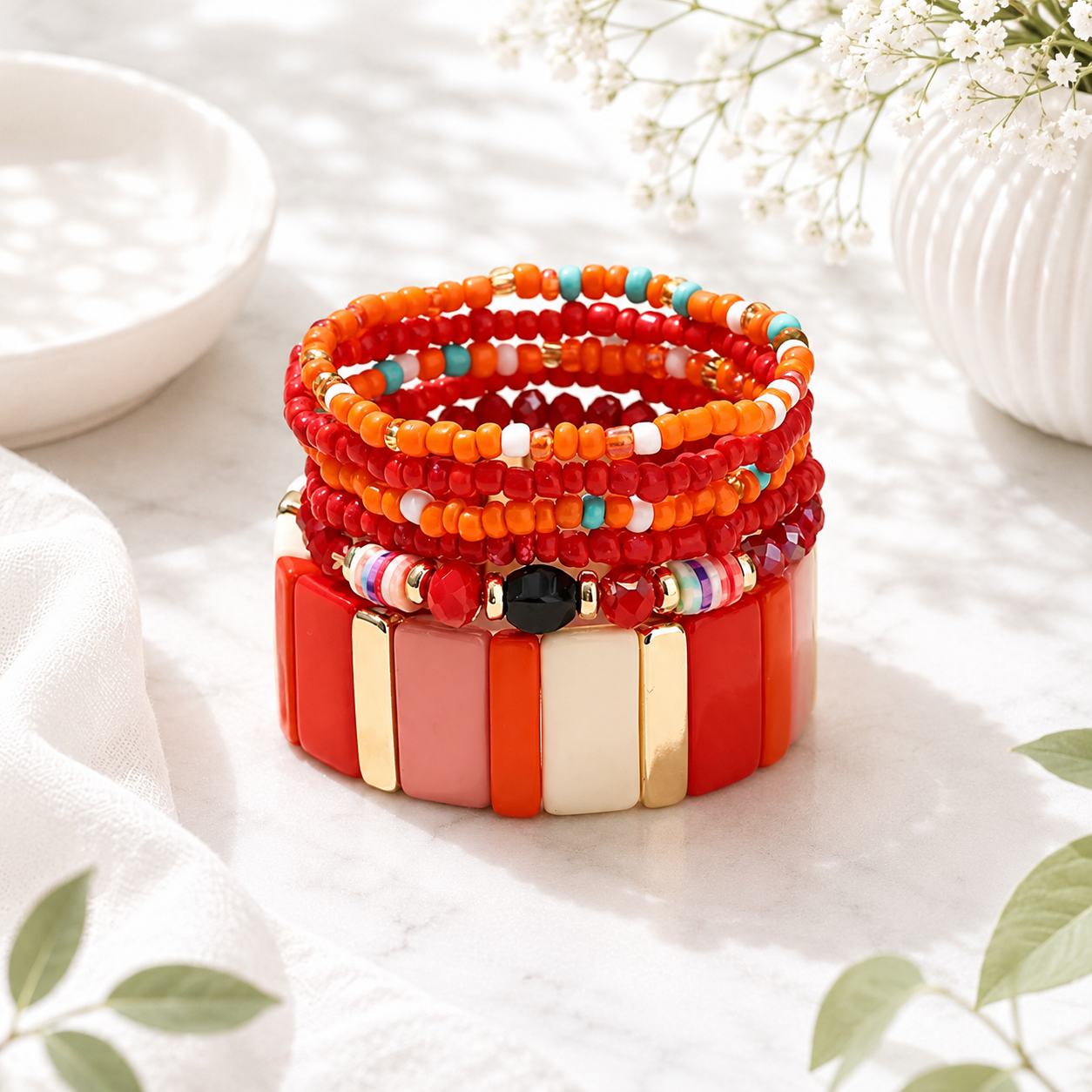 Boho Breeze Stretch Stack - 11 colors - Hello Baabs