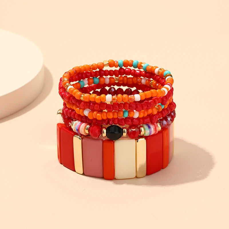 Boho Breeze Stretch Stack - 11 colors - Hello Baabs LLC 