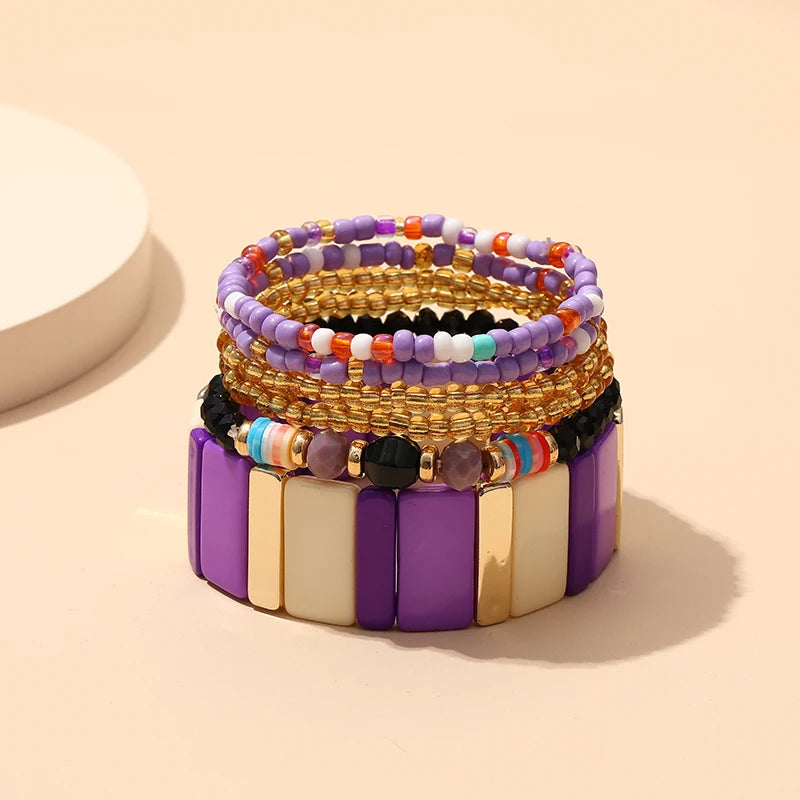 Boho Breeze Stretch Stack - 11 colors - Hello Baabs LLC 