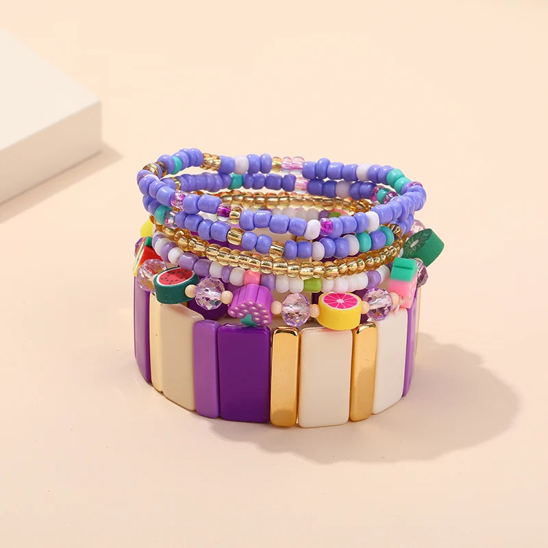 Boho Breeze Stretch Stack - 11 colors - Hello Baabs LLC 