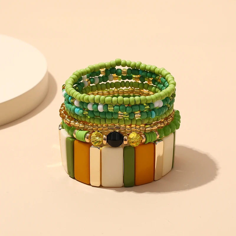 Boho Breeze Stretch Stack - 11 colors - Hello Baabs LLC 