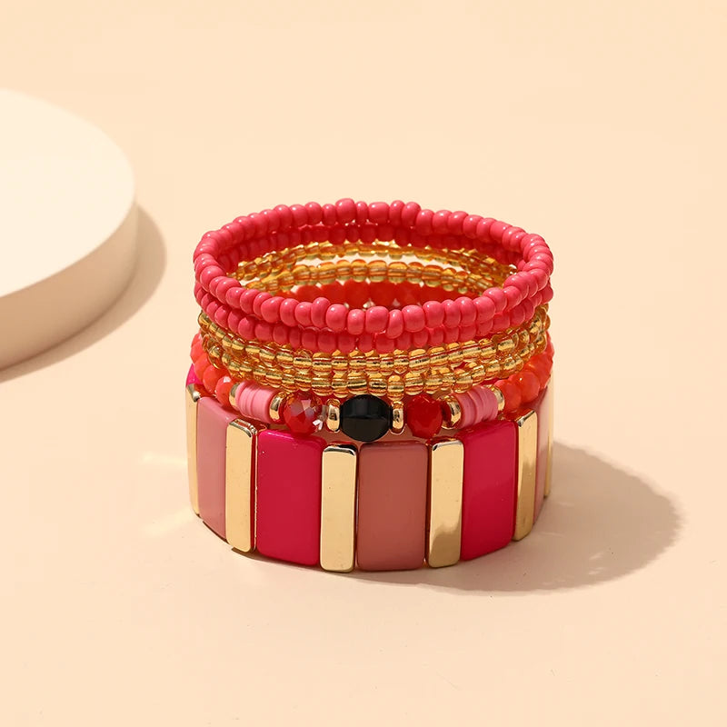 Boho Breeze Stretch Stack - 11 colors - Hello Baabs LLC 