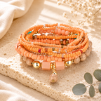 Boho Burst Stretch Bracelet Set - 7 colors - Hello Baabs