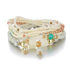 Boho Burst Stretch Bracelet Set - 7 colors - Hello Baabs LLC 
