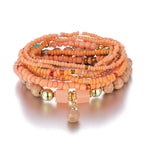 Boho Burst Stretch Bracelet Set - 7 colors - Hello Baabs LLC 