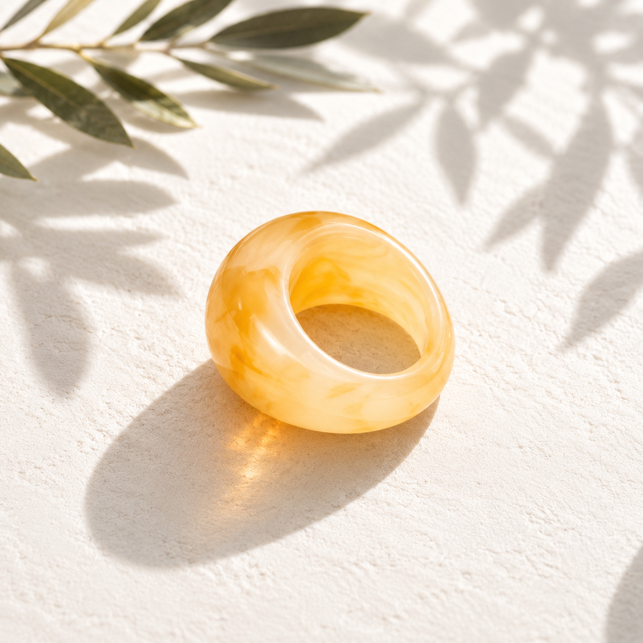 Boho Glow Ring (size 9) - 4 colors or set option - Hello Baabs