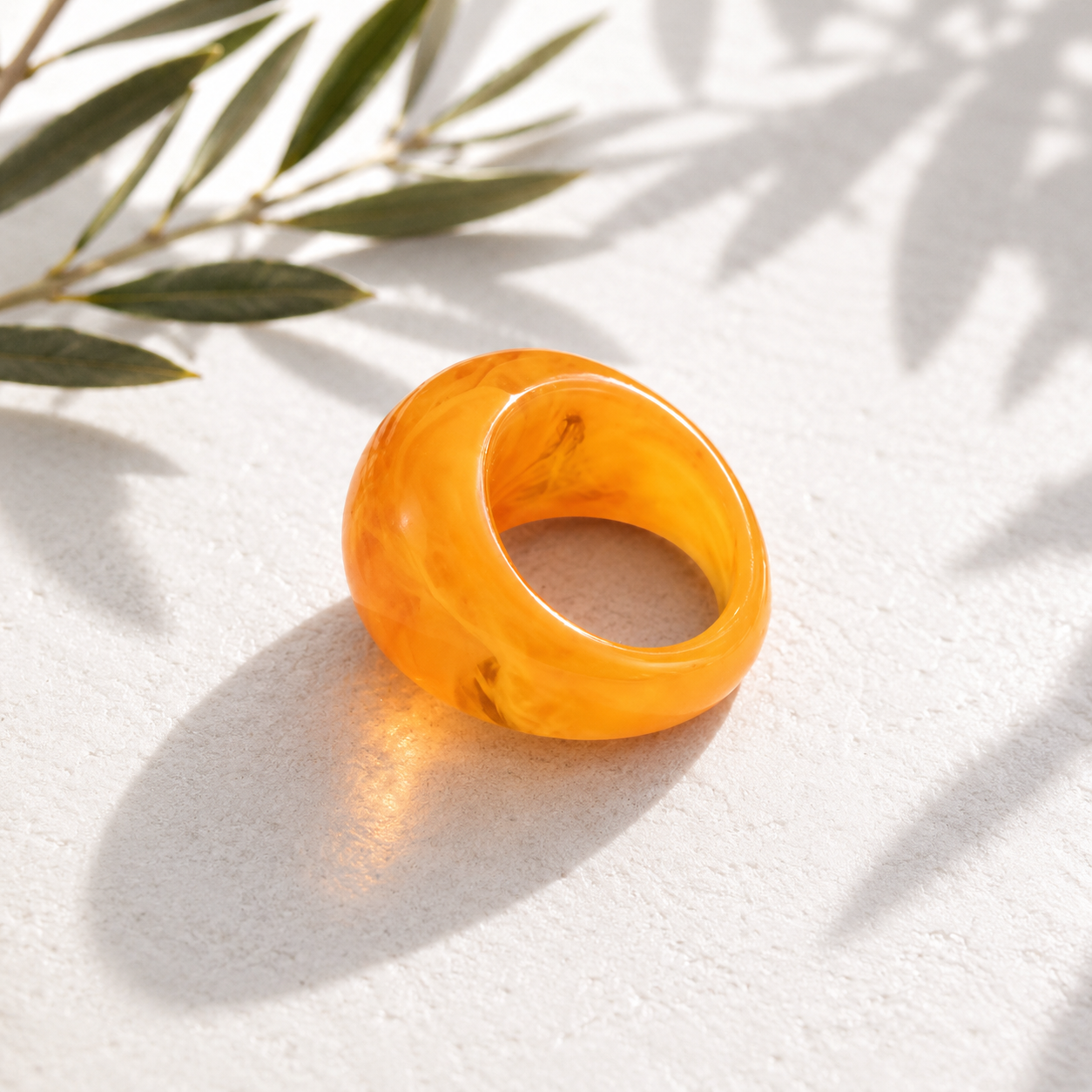 Boho Glow Ring (size 9) - 4 colors or set option - Hello Baabs