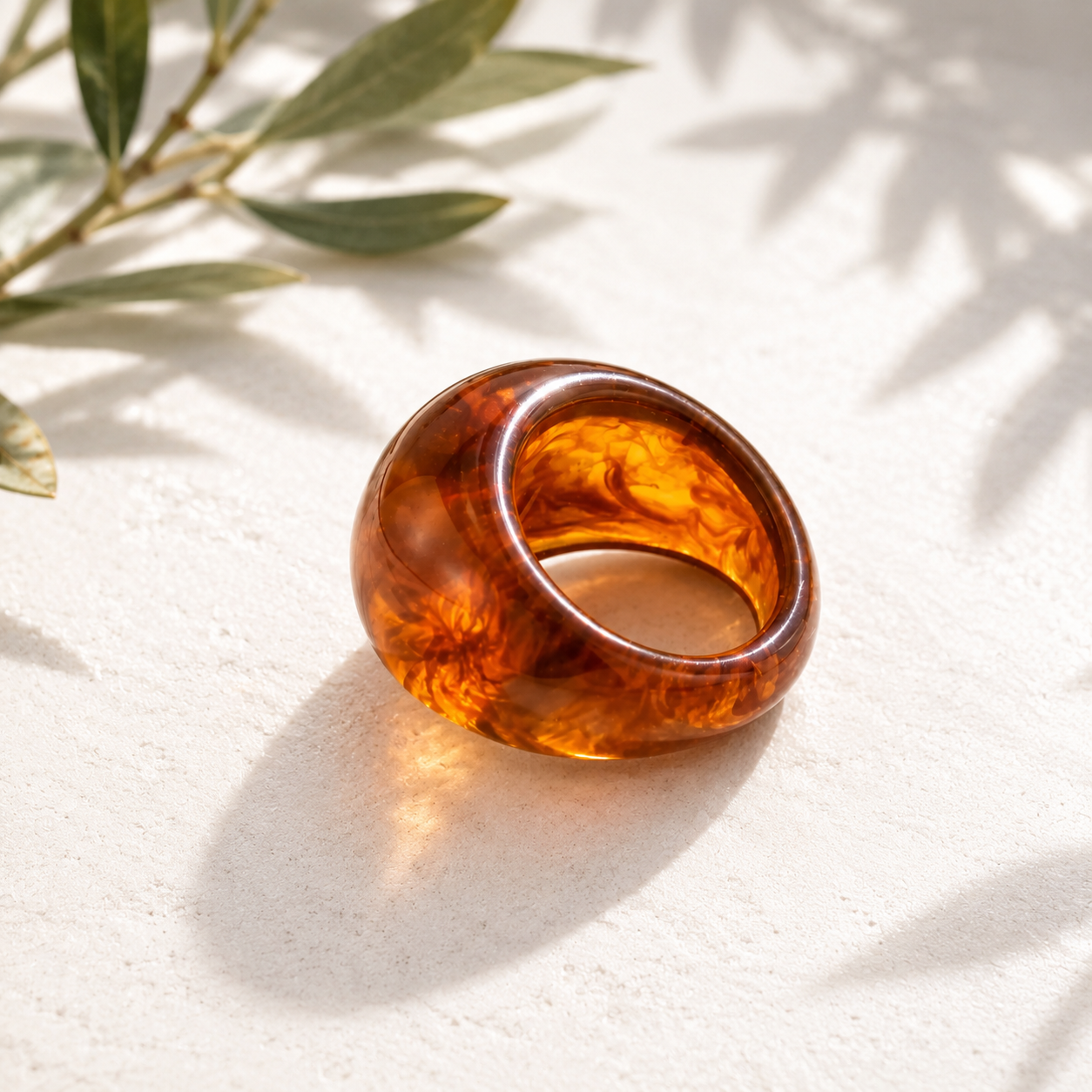 Boho Glow Ring (size 9) - 4 colors or set option - Hello Baabs