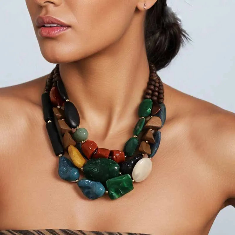 Boho Kaleidoscope Necklace - hello baabs 