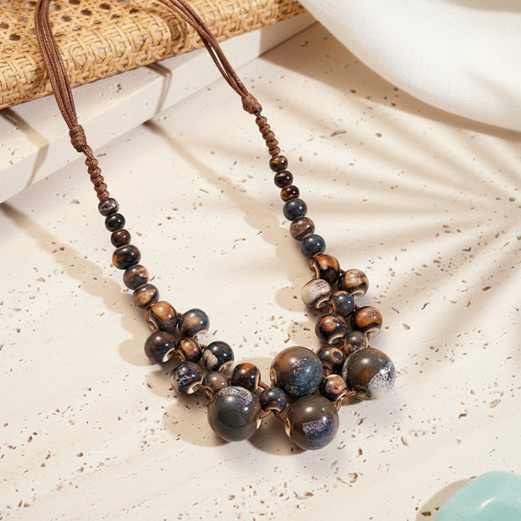 Boho Royale Cascade Necklace - 3 colors - Hello Baabs
