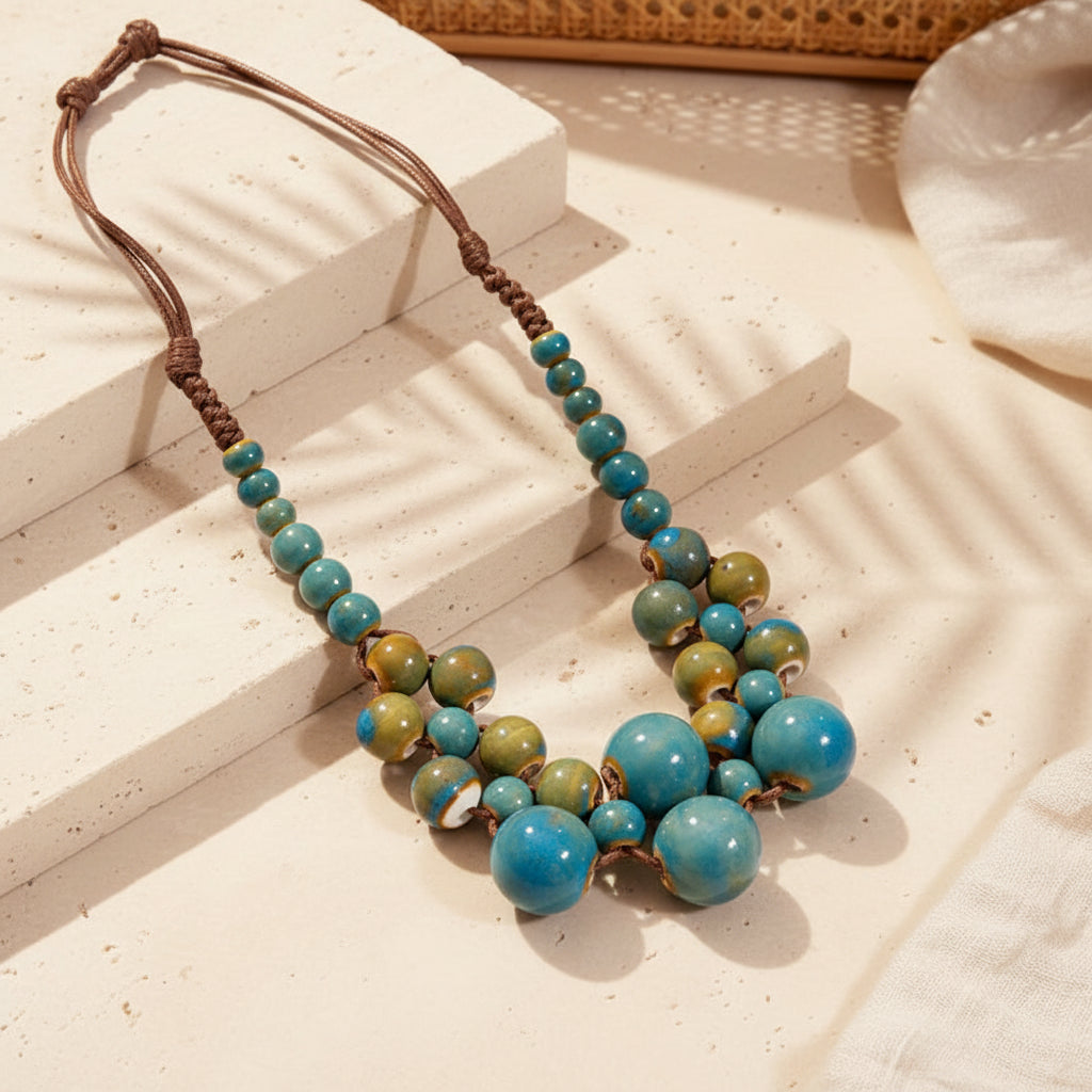 Boho Royale Cascade Necklace - 3 colors - Hello Baabs