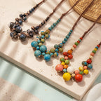 Boho Royale Cascade Necklace - 3 colors - Hello Baabs LLC 