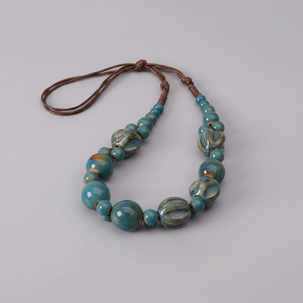 Boho Spirit Bead Necklace - 3 colors - Hello Baabs