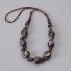 Boho Spirit Bead Necklace - 3 colors - Hello Baabs LLC 