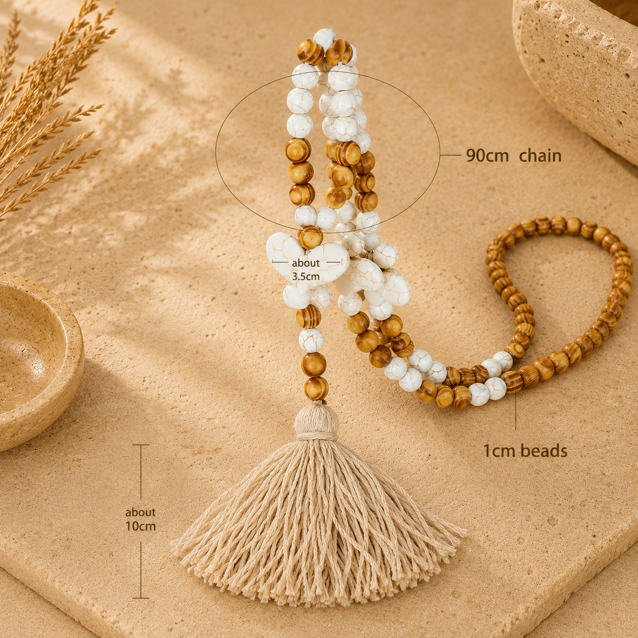 Boho Vibe Tassel Long Necklace Collection - 5 style variants - Hello Baabs