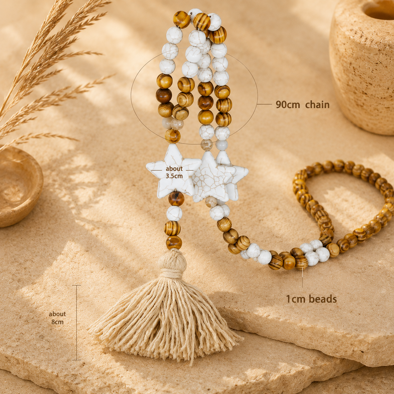 Boho Vibe Tassel Long Necklace Collection - 5 style variants - Hello Baabs