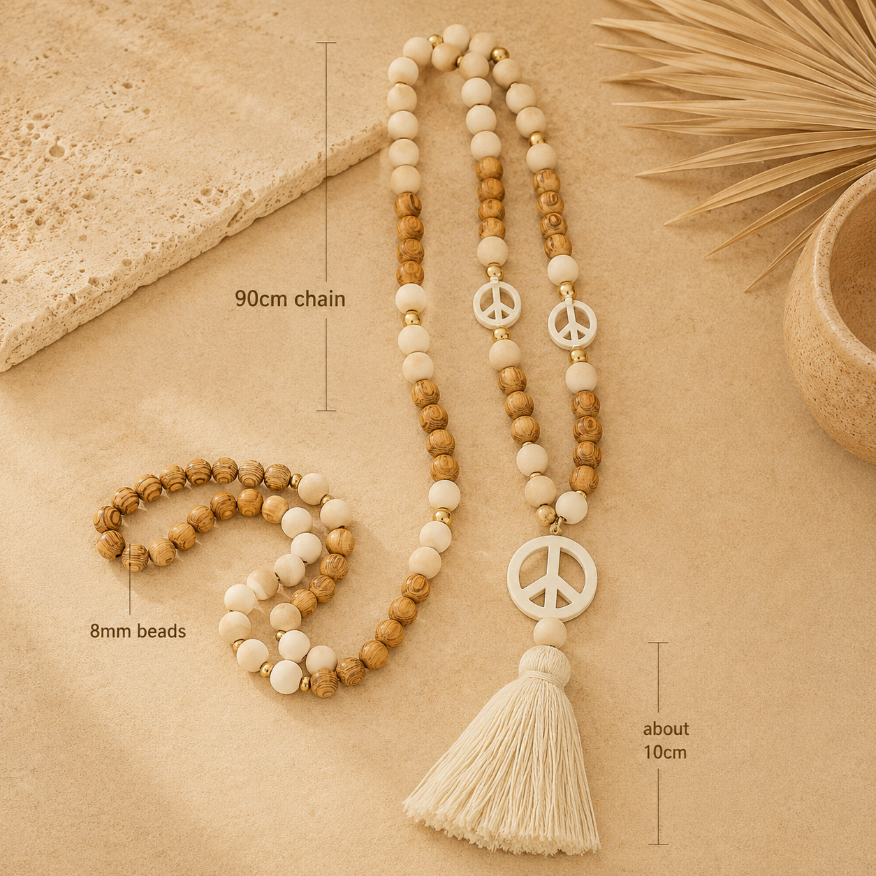 Boho Vibe Tassel Long Necklace Collection - 5 style variants - Hello Baabs