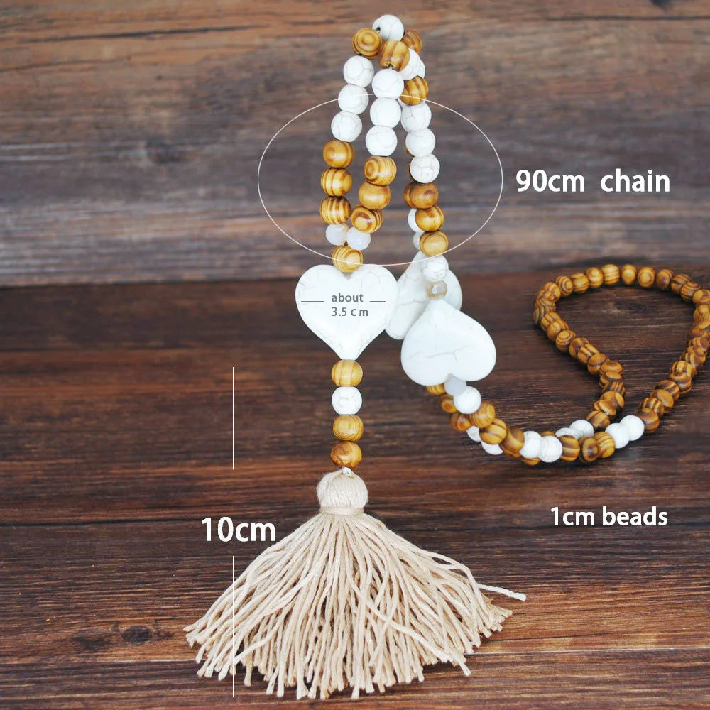 Boho Vibe Tassel Long Necklace Collection - 5 style variants - hello baabs 
