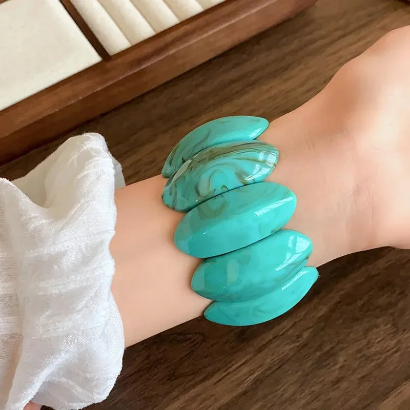 Bold Aura Stretch Bangles - 10 colors - hello baabs 
