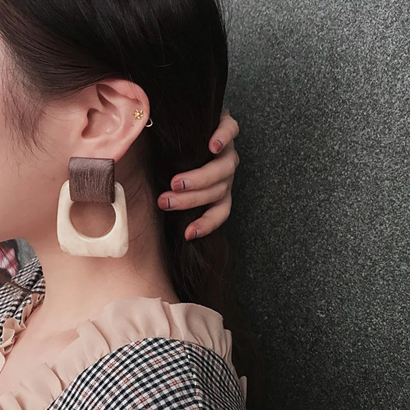 Bold Block Dangles - 3 color variants - hello baabs 