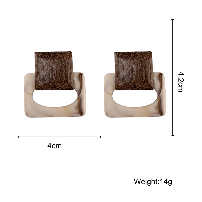 Bold Block Dangles - 3 color variants - hello baabs 