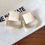 Bold Block Earrings - 2 colors - Hello Baabs LLC 