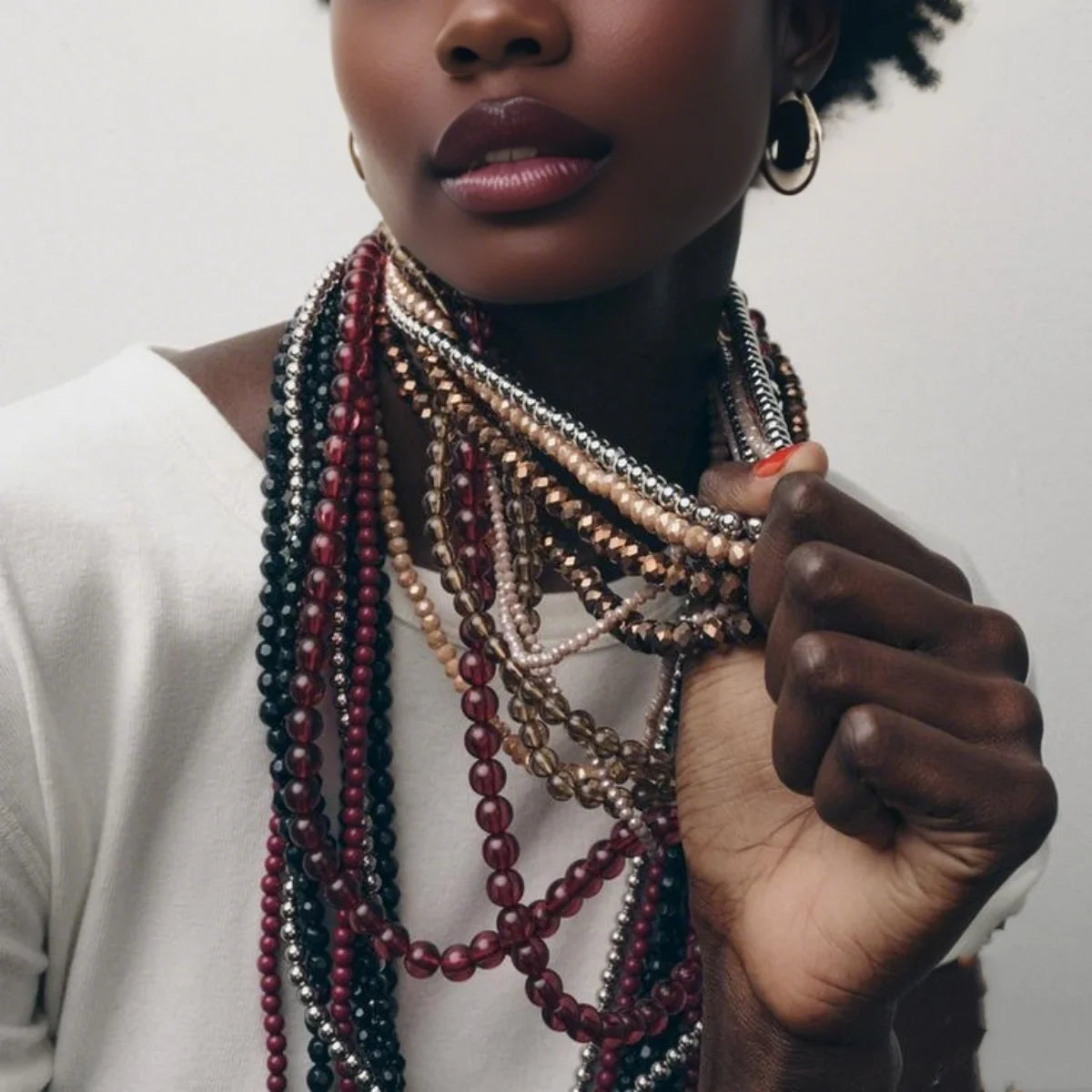 Bold Harmony Necklace - hello baabs 