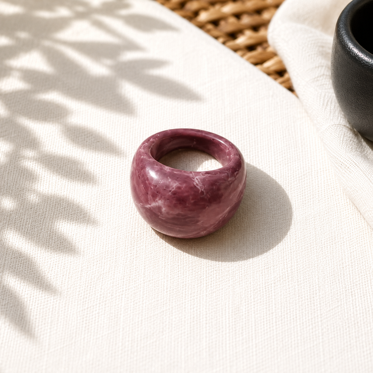 Bold Move Ring (size 9) - 4 colors - Hello Baabs