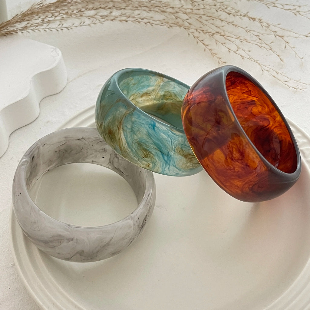 Bold Orbit Bangle (2.55" diameter) - 5 colors - hello baabs 