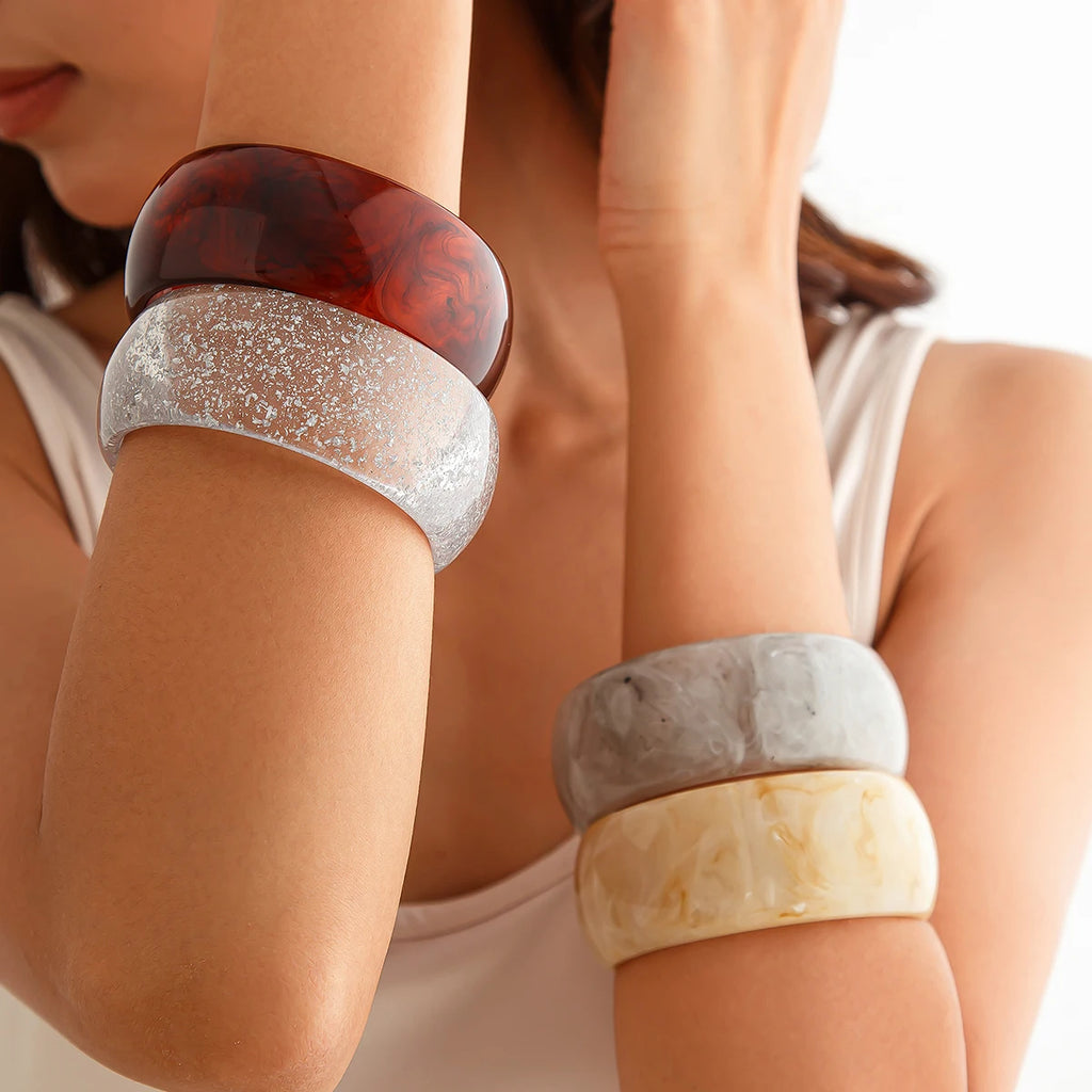 Bold Orbit Bangle (2.55" diameter) - 5 colors - hello baabs 