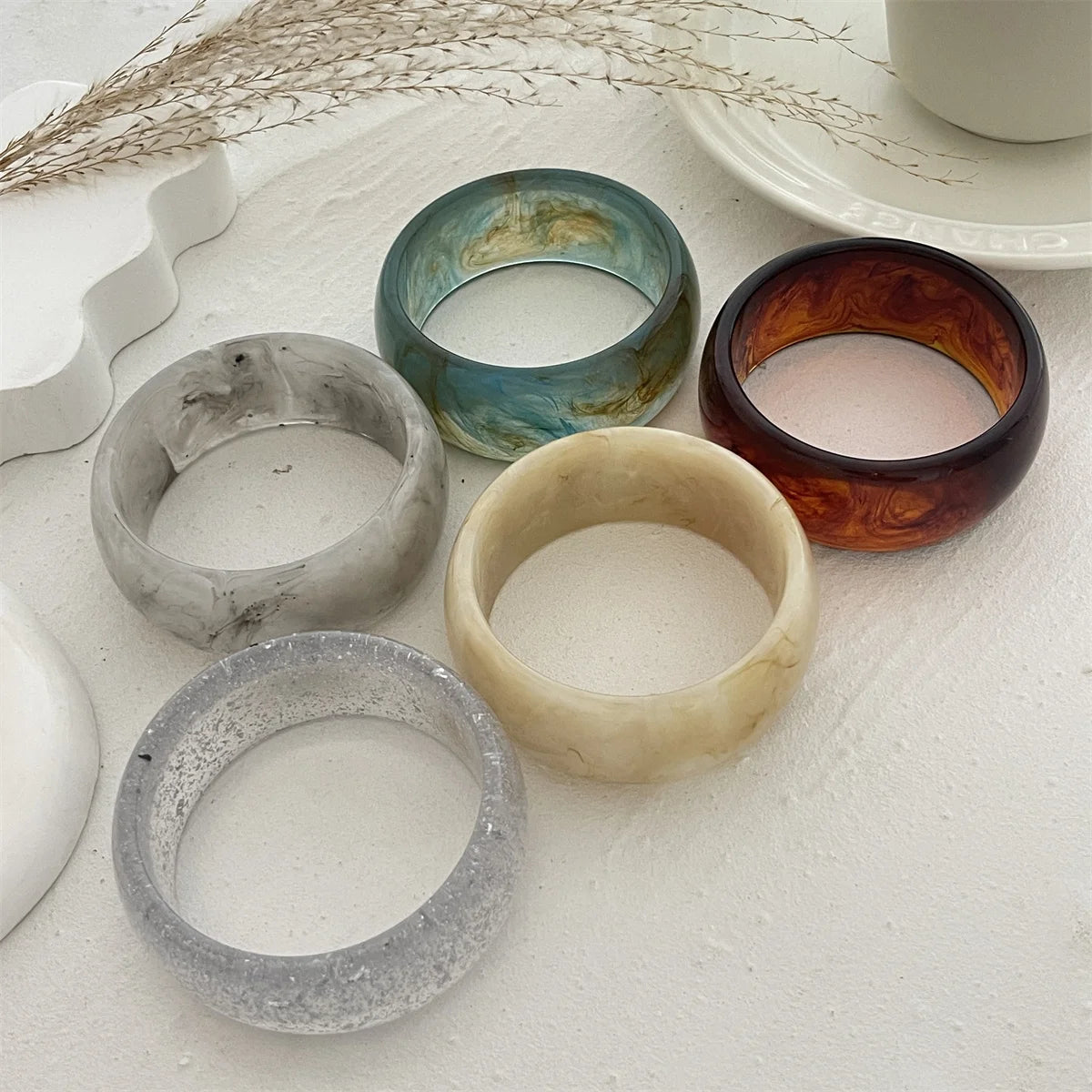 Bold Orbit Bangle (2.55" diameter) - 5 colors - hello baabs 