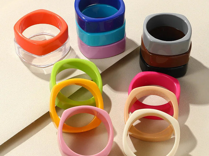 Boldform Bangle (2.63" diameter) - 12 colors - Hello Baabs LLC 