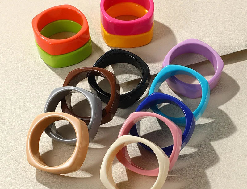 Boldform Bangle (2.63" diameter) - 12 colors - Hello Baabs LLC 