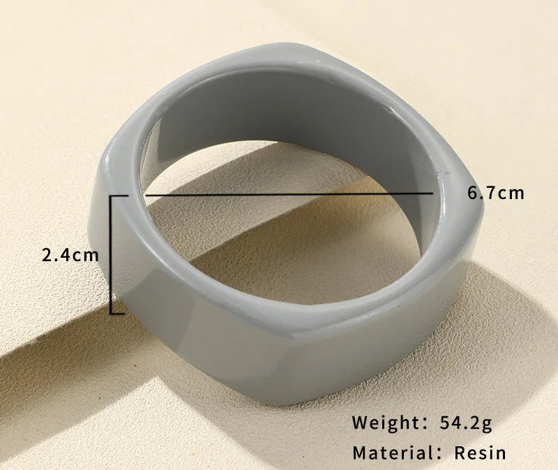 Boldform Bangle (2.63" diameter) - 12 colors - hello baabs 