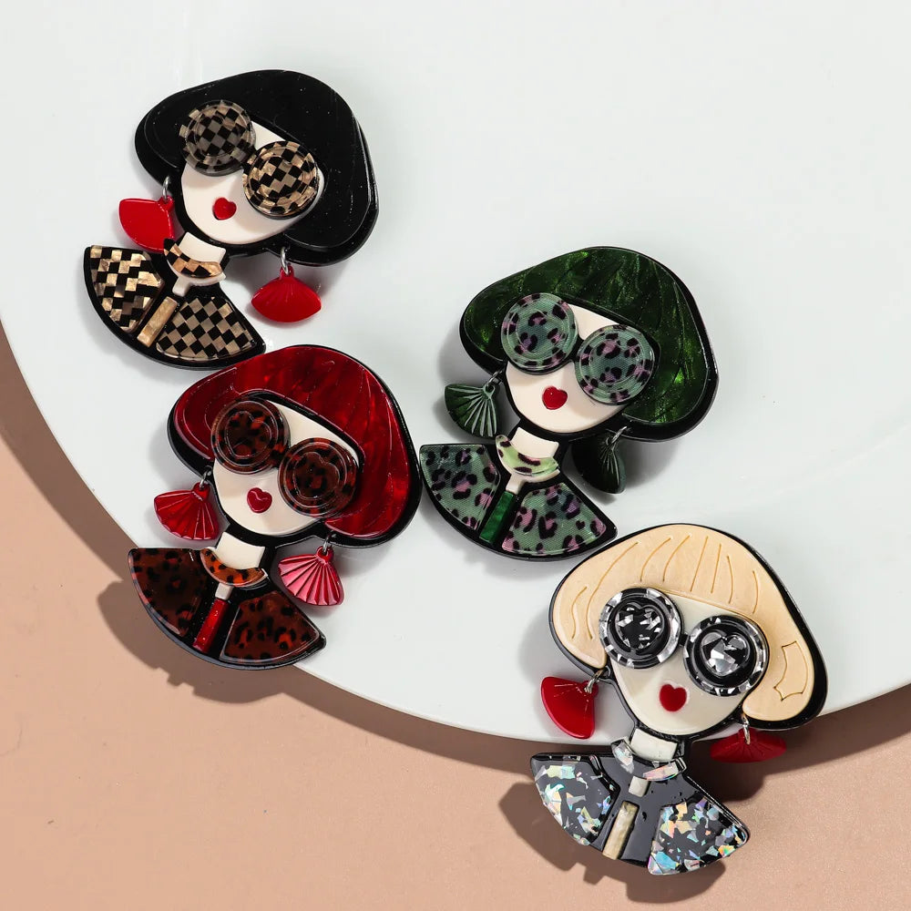 Boss Glare Pin - 6 colors - Hello Baabs