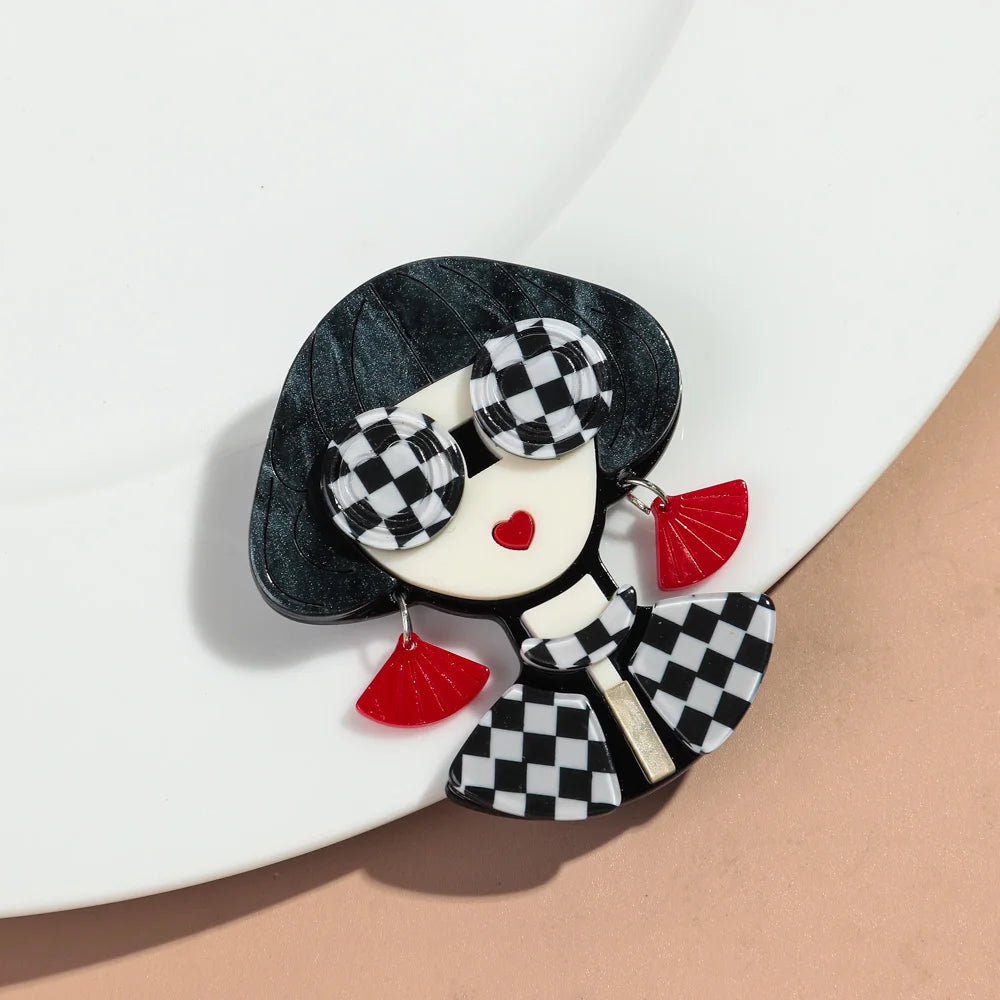 Boss Glare Pin - 6 colors - Hello Baabs