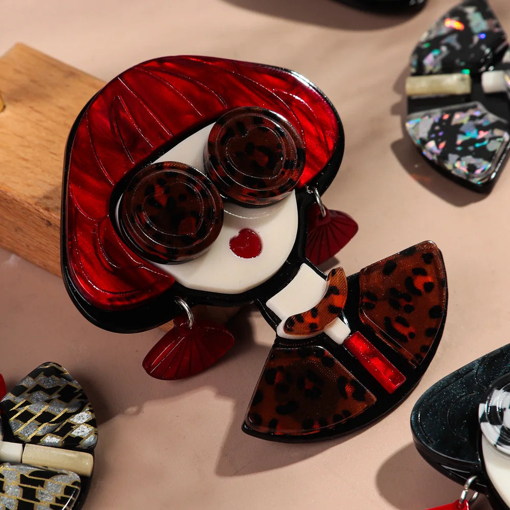 Boss Glare Pin - 6 colors - hello baabs 