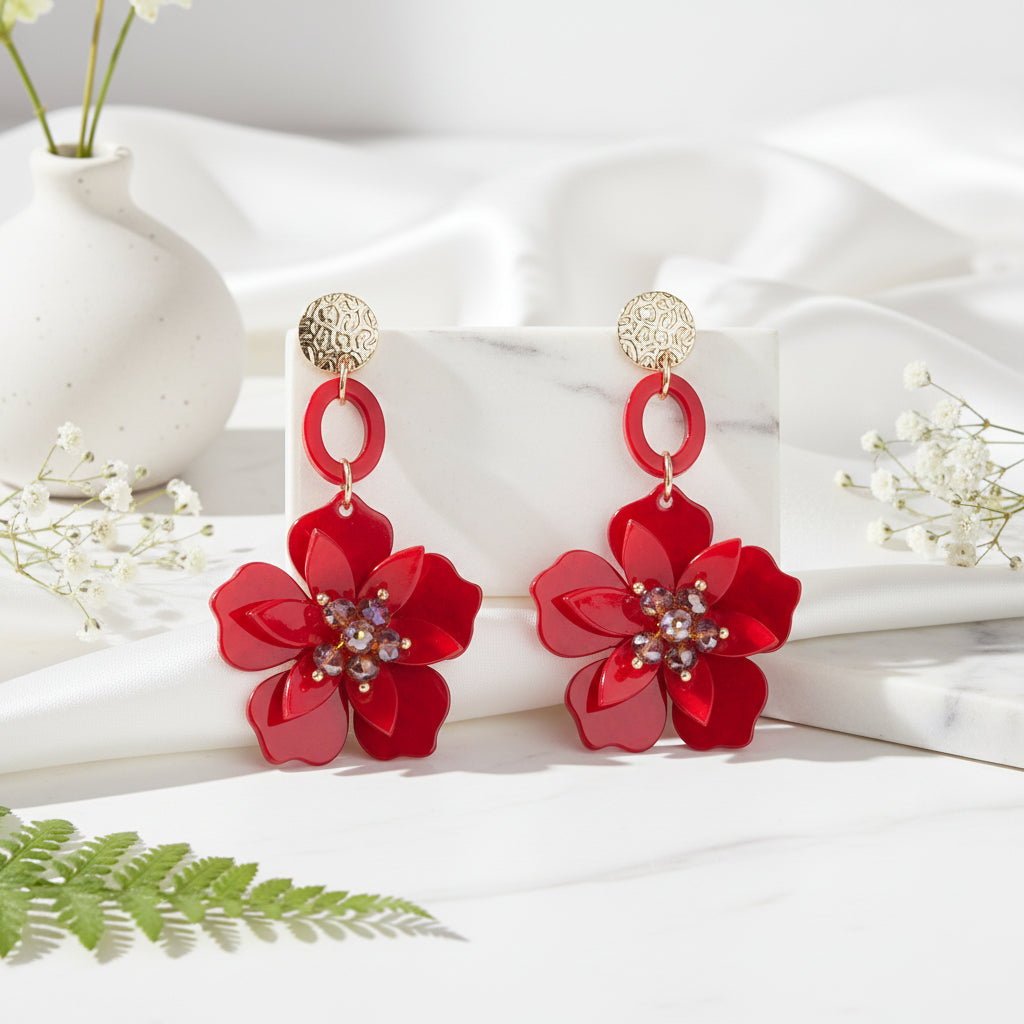 BotaniDrip Earrings - 8 color variants - Hello Baabs