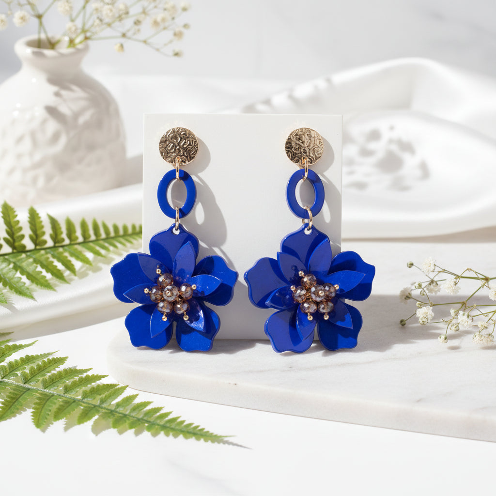 BotaniDrip Earrings - 8 color variants - Hello Baabs