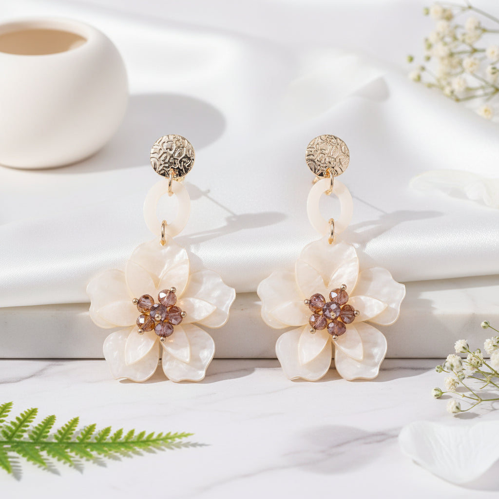 BotaniDrip Earrings - 8 color variants - Hello Baabs