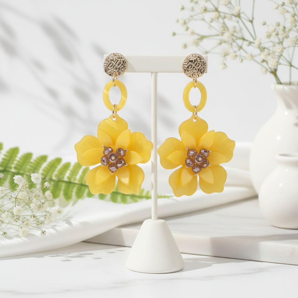BotaniDrip Earrings - 8 color variants - Hello Baabs