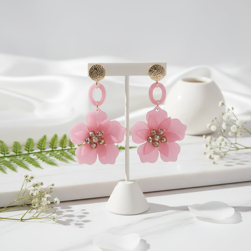 BotaniDrip Earrings - 8 color variants - Hello Baabs