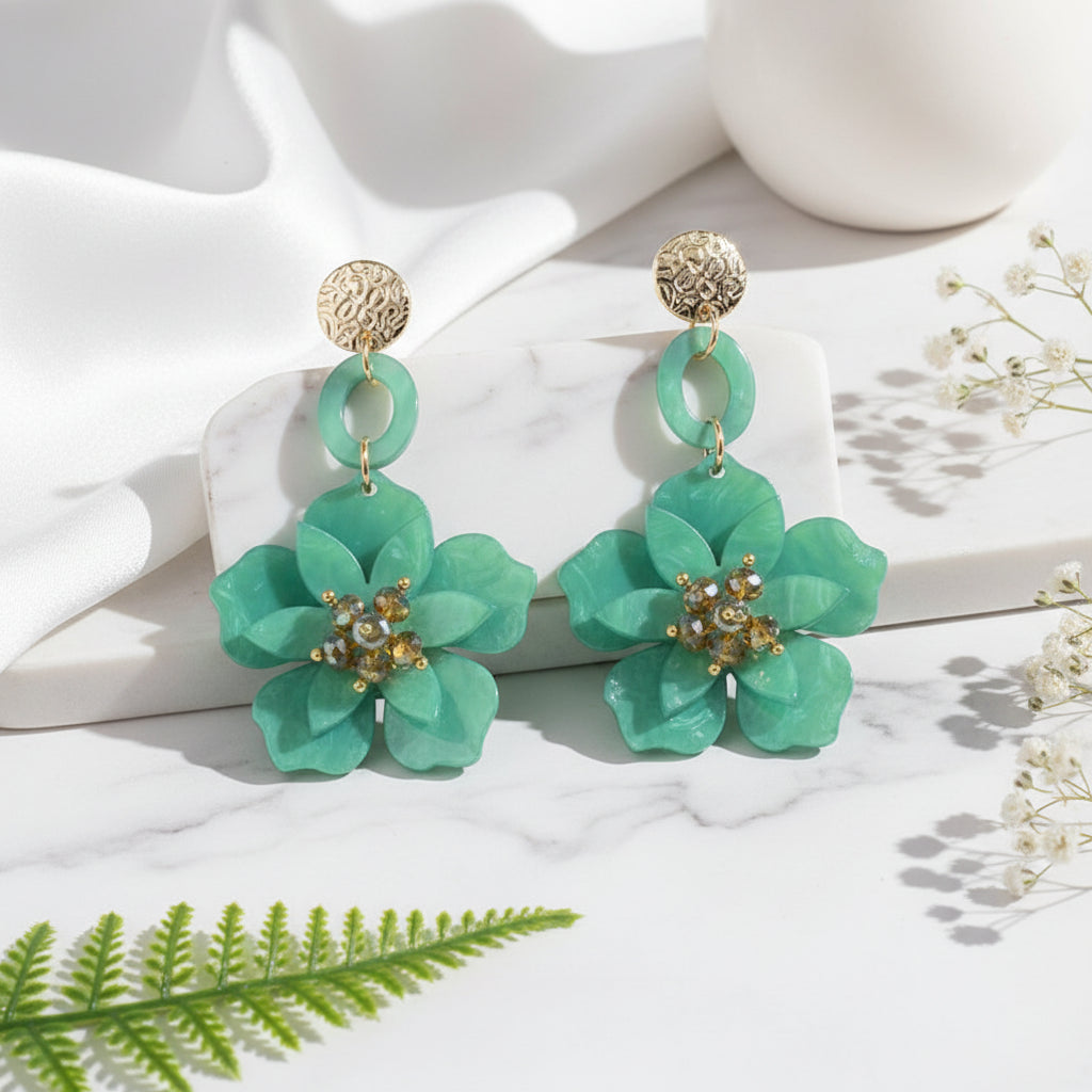 BotaniDrip Earrings - 8 color variants - Hello Baabs