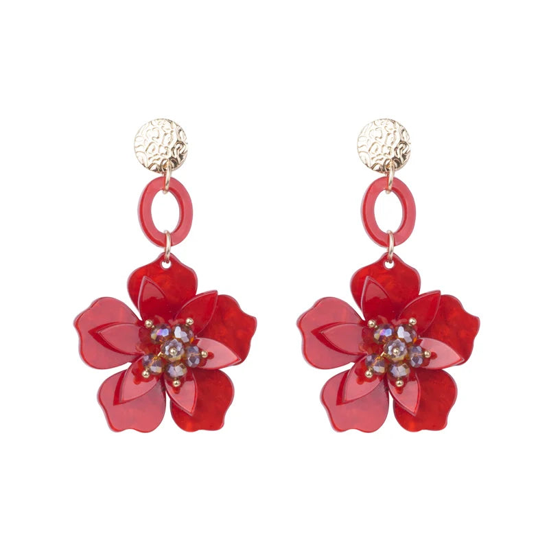 BotaniDrip Earrings - 8 color variants - Hello Baabs LLC 