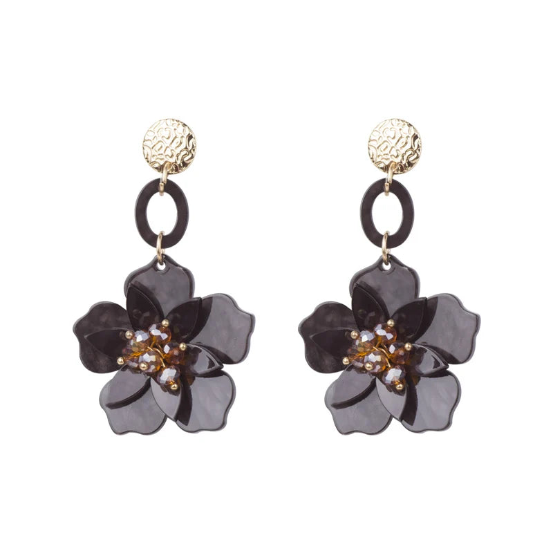 BotaniDrip Earrings - 8 color variants - Hello Baabs LLC 