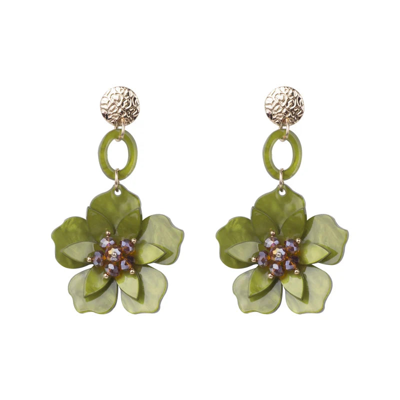 BotaniDrip Earrings - 8 color variants - Hello Baabs LLC 