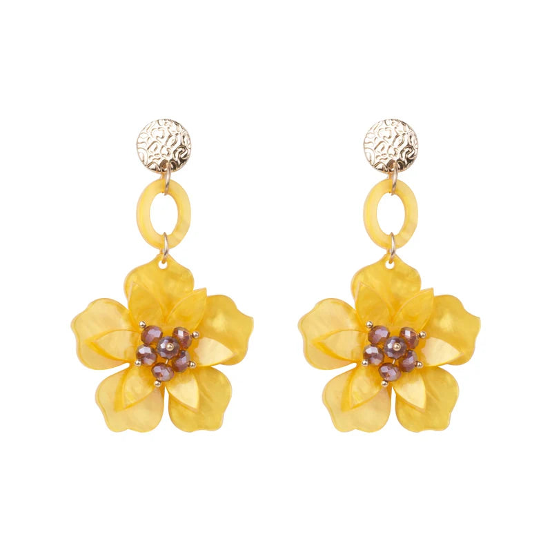 BotaniDrip Earrings - 8 color variants - Hello Baabs LLC 