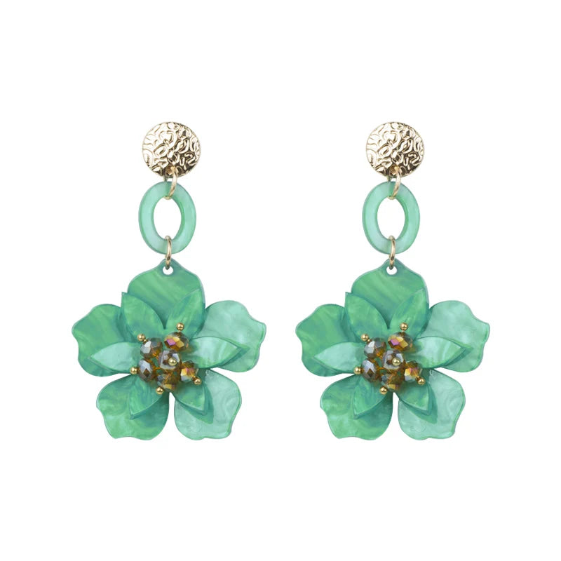 BotaniDrip Earrings - 8 color variants - Hello Baabs LLC 
