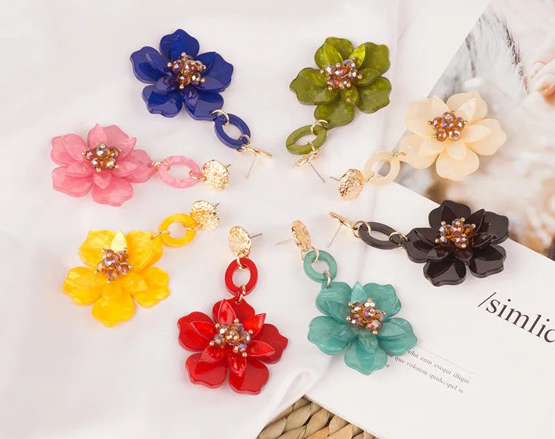 BotaniDrip Earrings - 8 color variants - hello baabs 